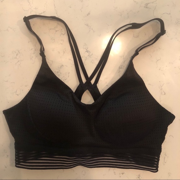 Victoria’s Secret Black Sports Bra, Size 34B - Picture 1 of 5